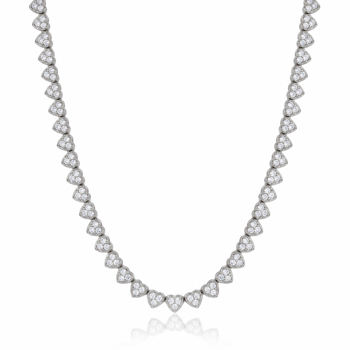 Serena Necklace zilver #color_silver
