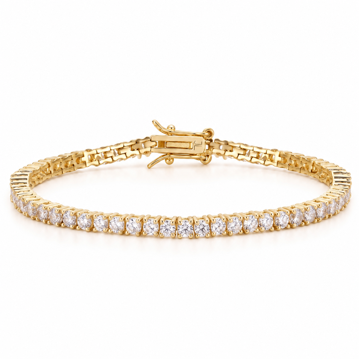 Tennis Bracelet goud #color_gold