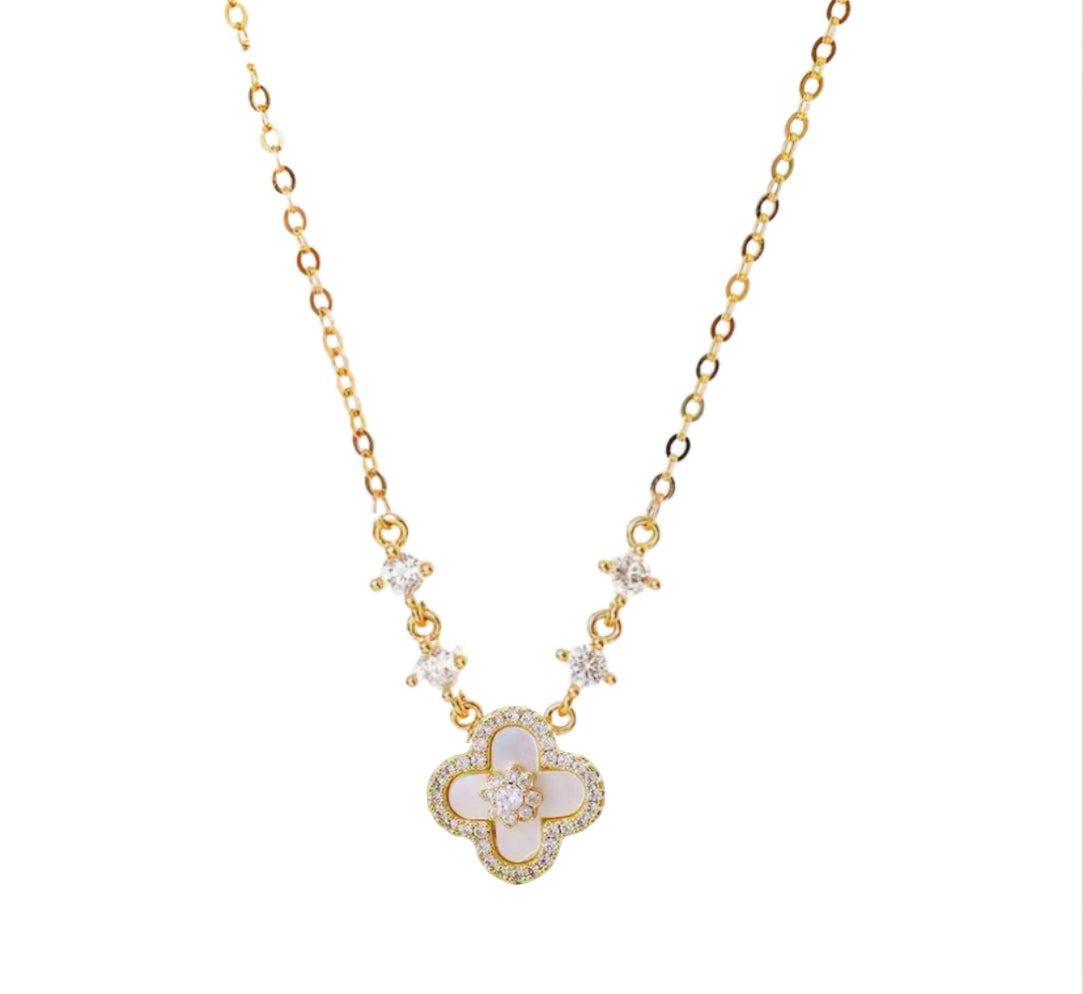 Diamond Bloom Necklace