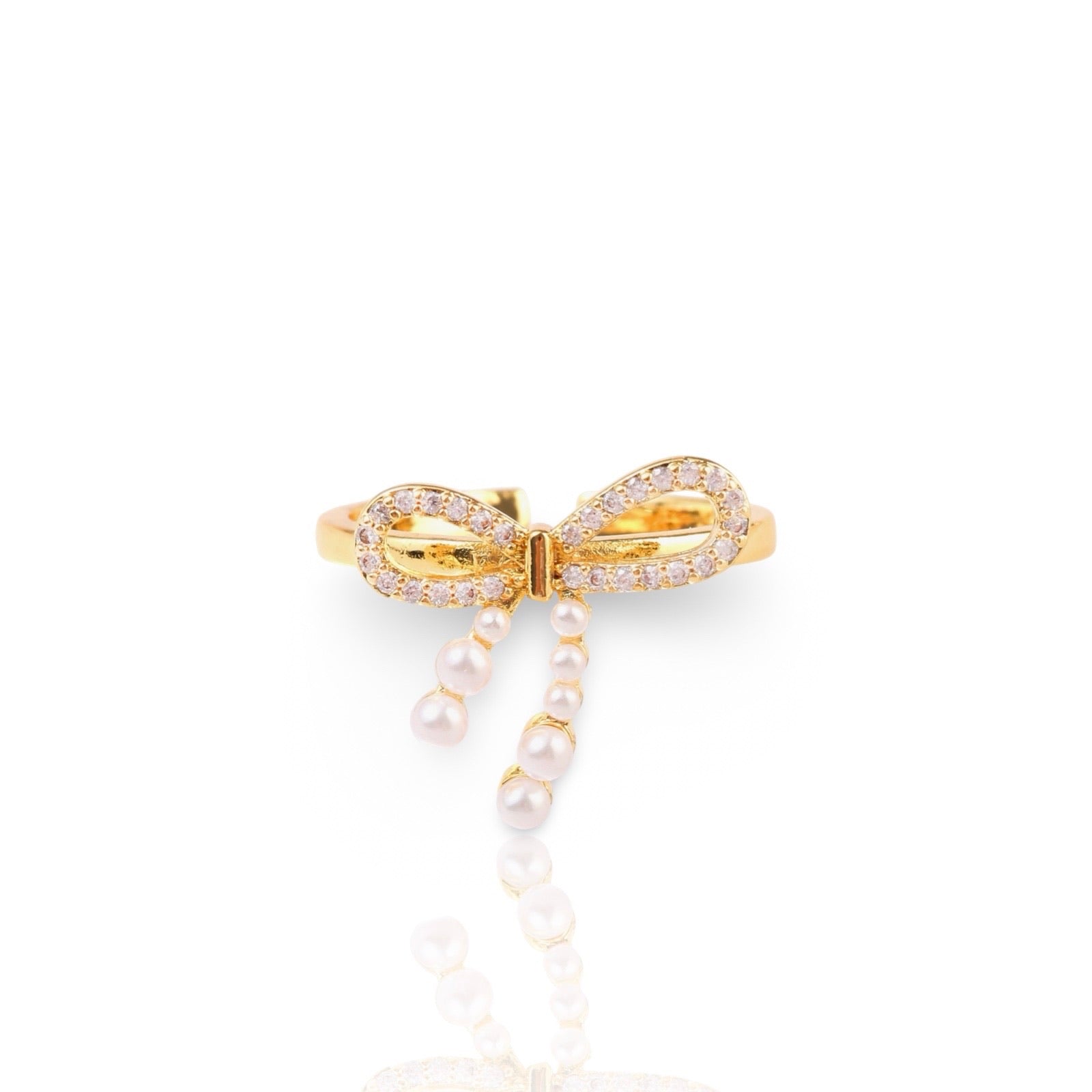 Pearl Bow Ring