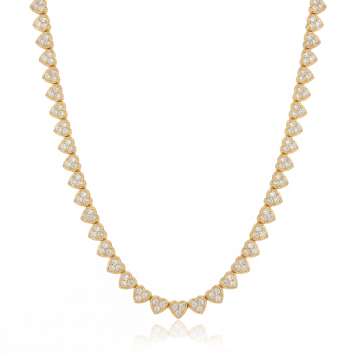 Serena Necklace goud #color_gold
