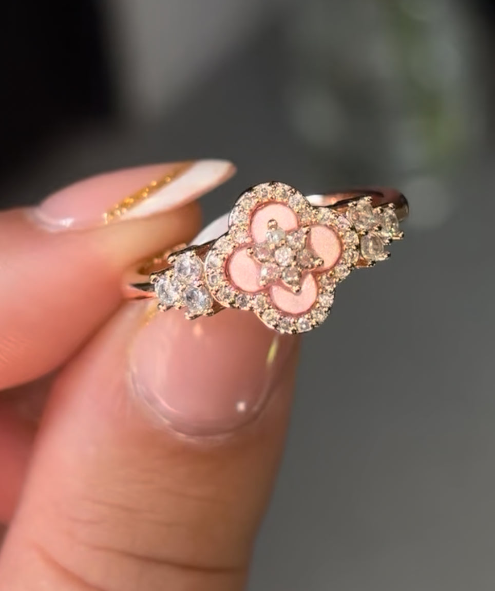 Diamond Bloom Ring