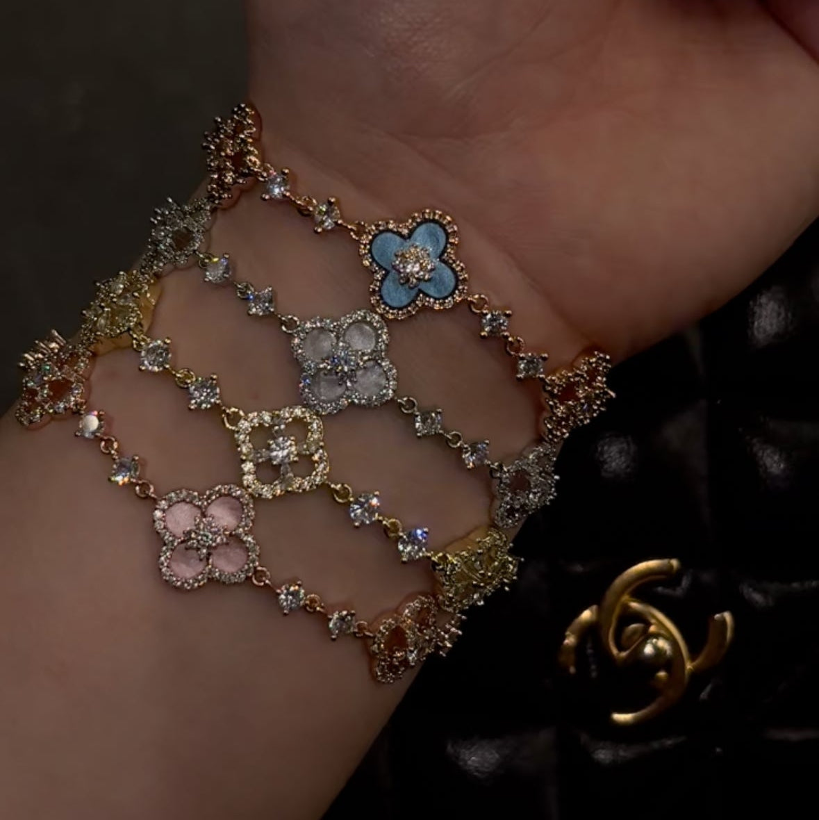 Diamond Bloom Bracelet