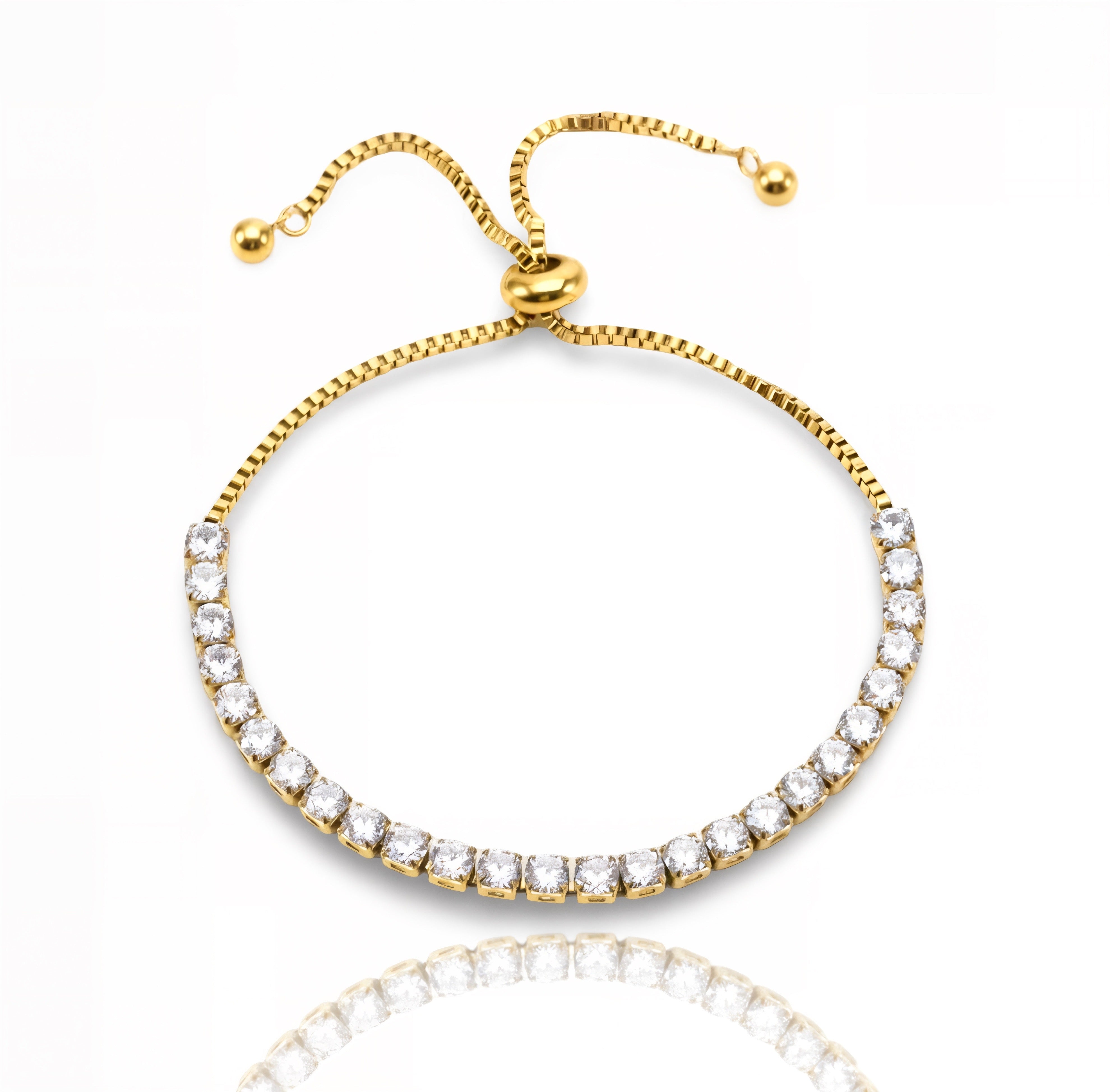 Adjustable Tennis Bracelet