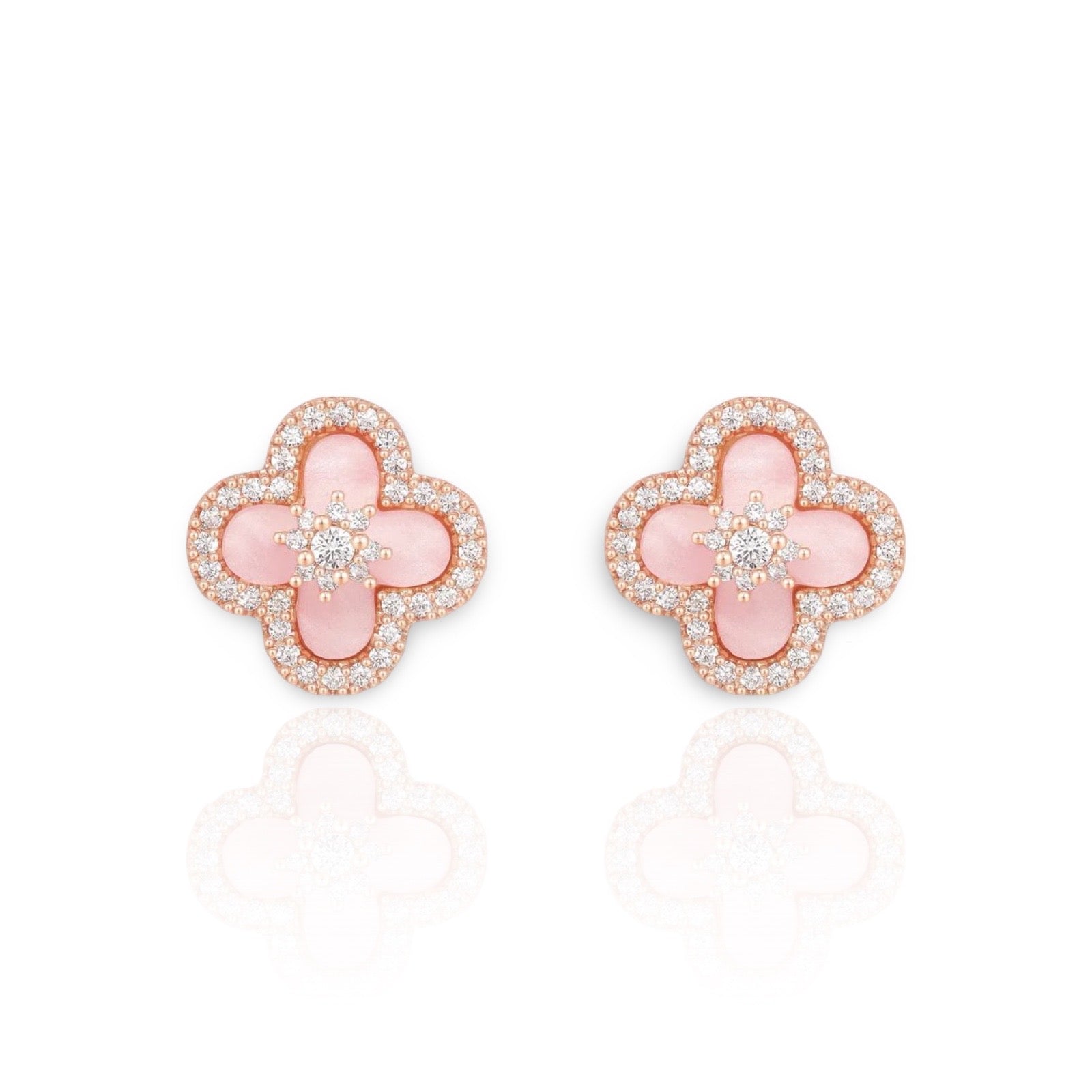 Diamond Bloom Earrings