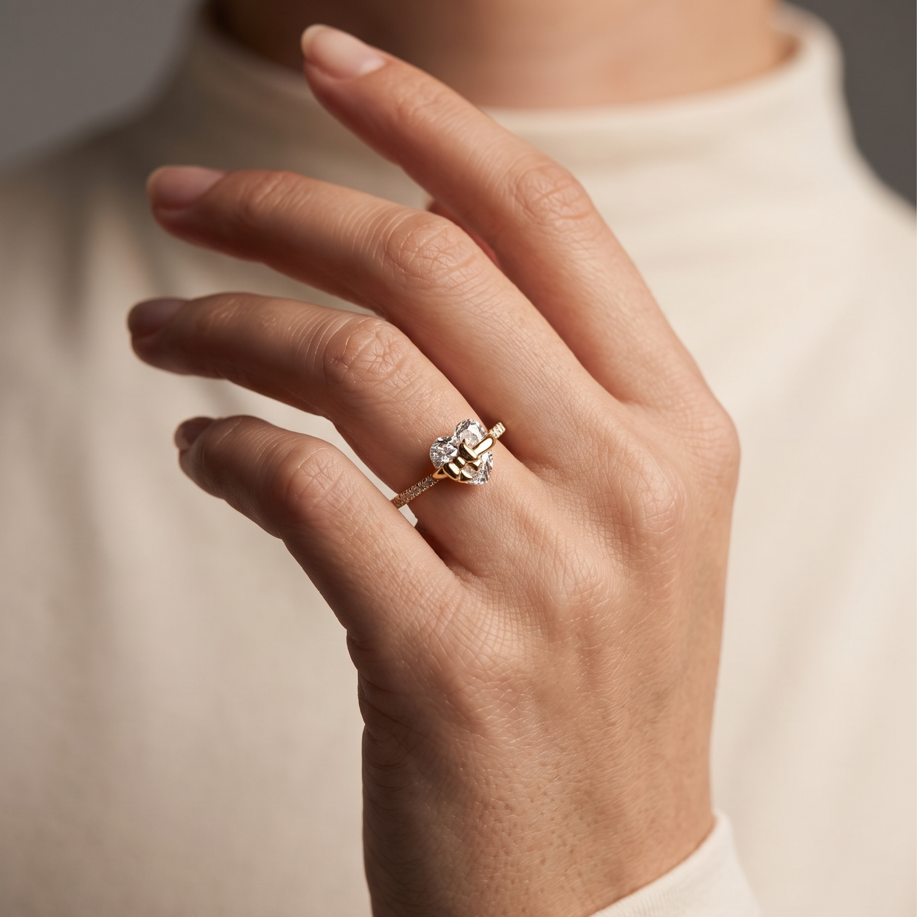 Lovely Bow Ring | 925 Sterling Silver