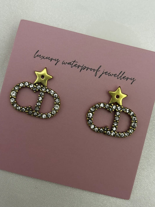 Star CD Earrings