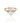 Gold Serenity Ring | 925 Sterling Silver
