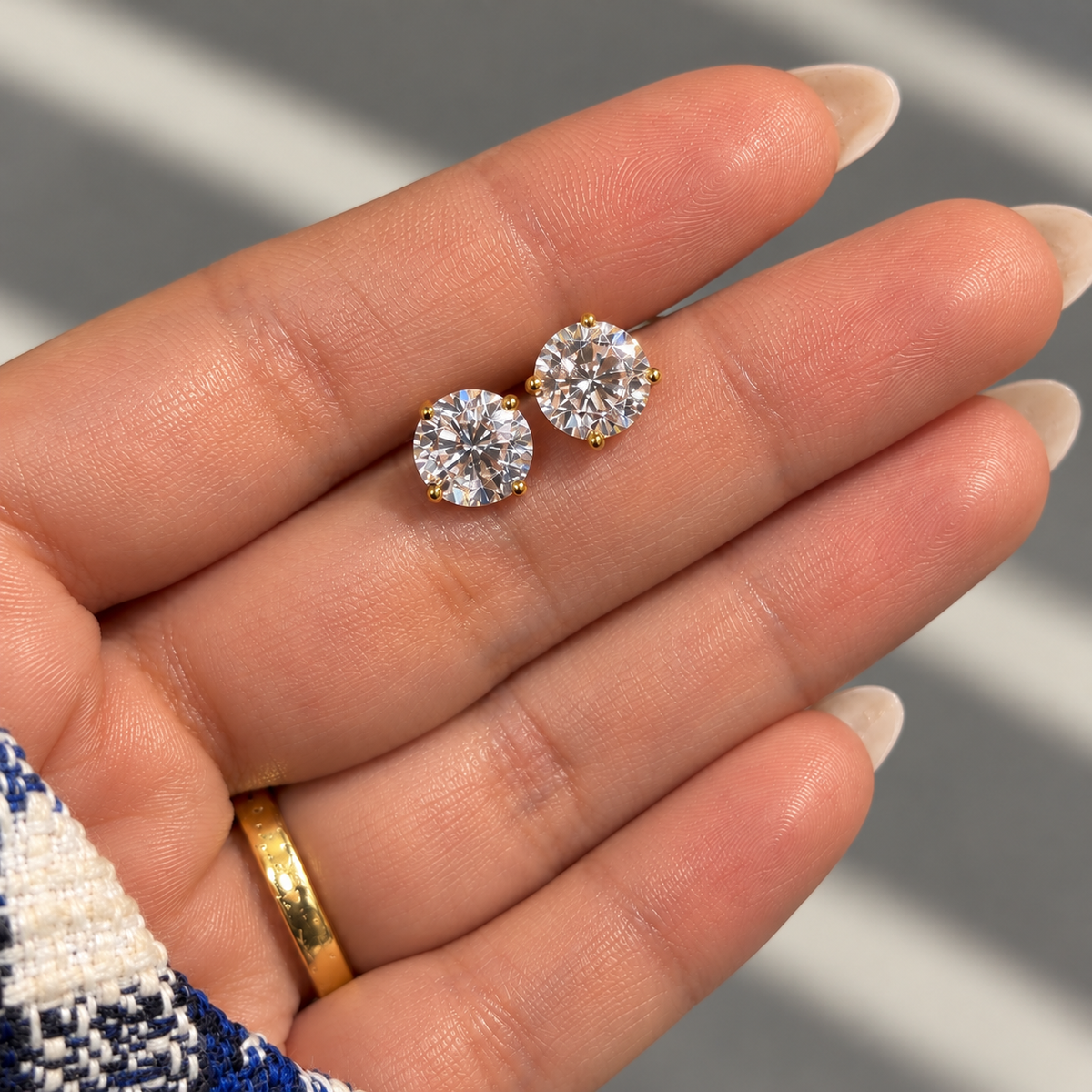 Aurelia Stud Earrings | 925 Sterling Silver