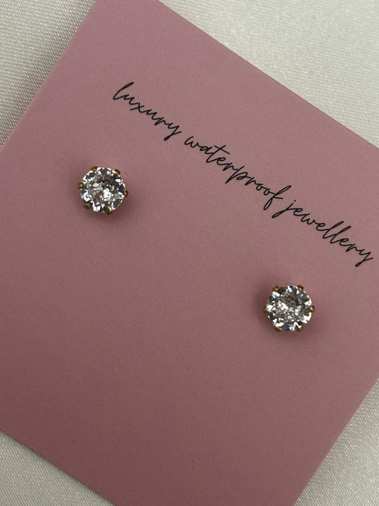 Diamond Stud Earrings