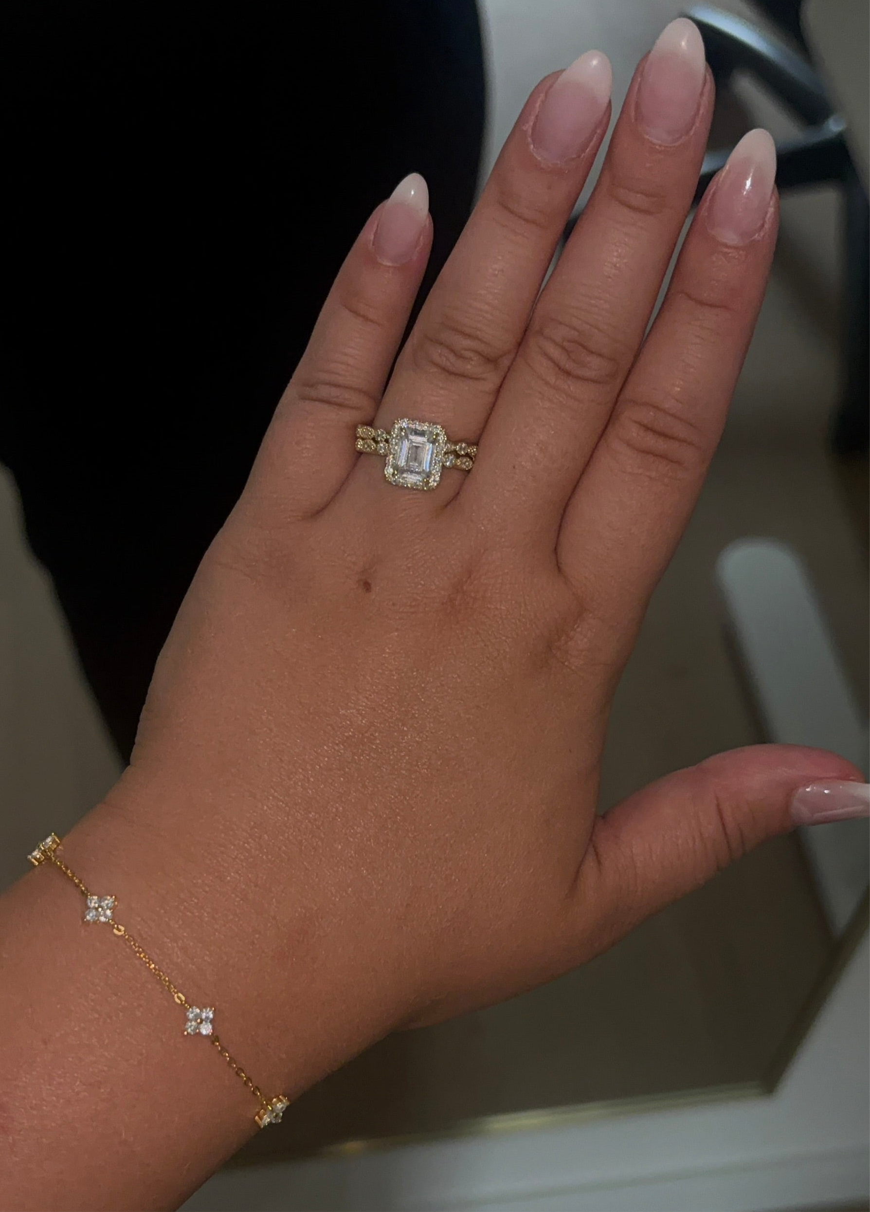 Emerald Ring | 925 Sterling Silver