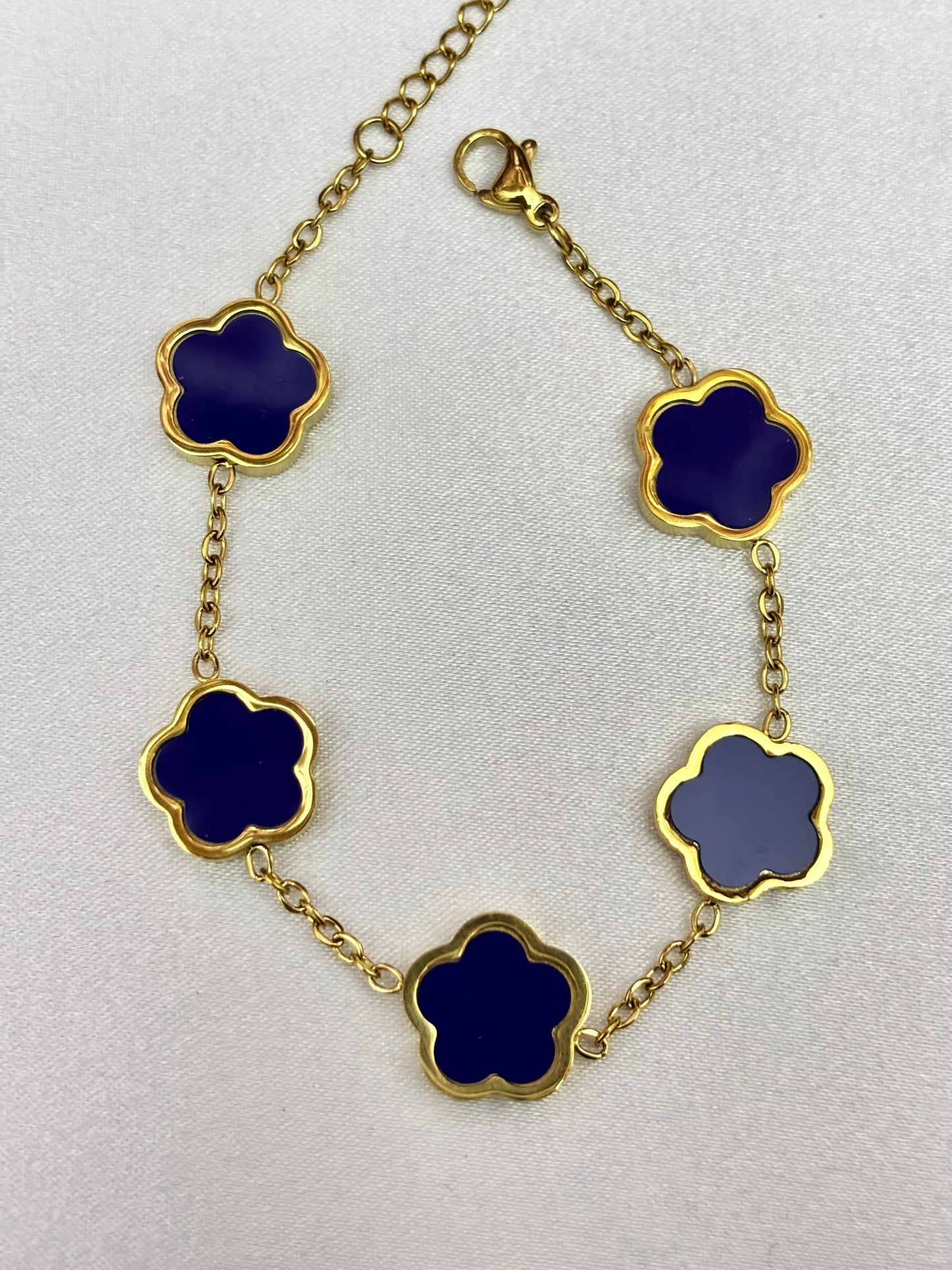 Gold Clover Bracelet