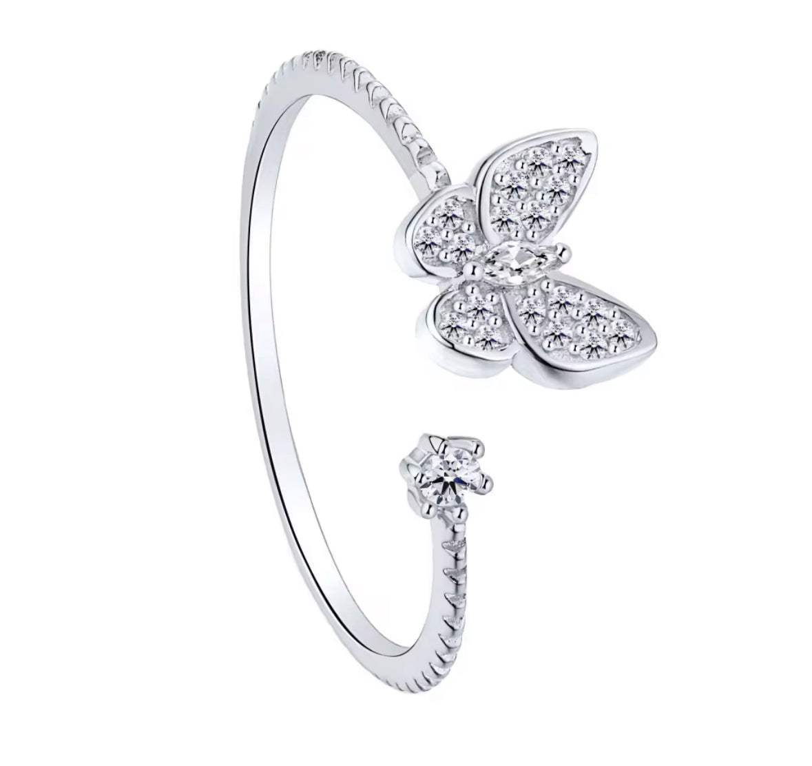 Butterly Ring | 925 Sterling Silver