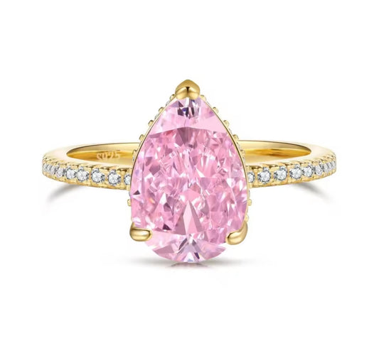 Pink Almira Ring | 925 Sterling Silver