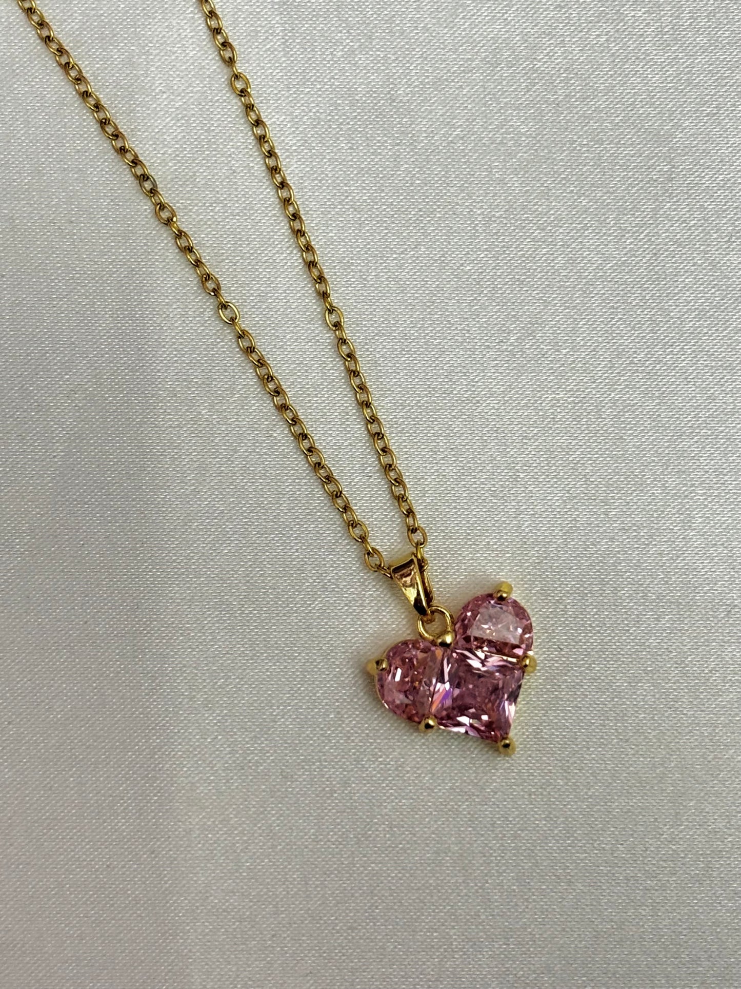 Heart Diamond Necklace