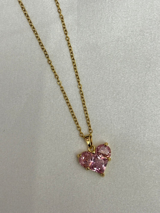 Heart Diamond Necklace