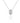 Oval Diamond Necklace | 925 Sterling Silver