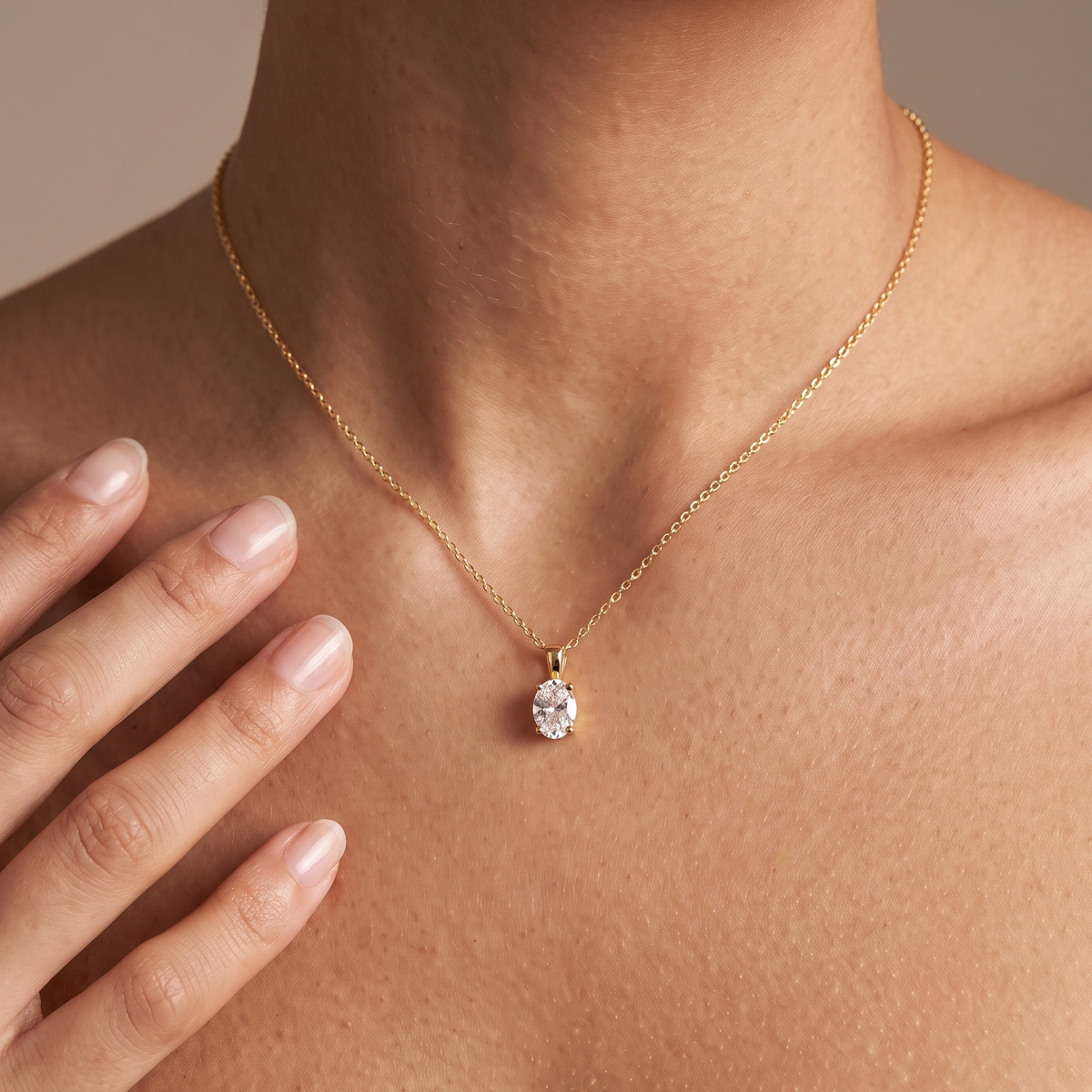 Elara Necklace in 925 sterling silver