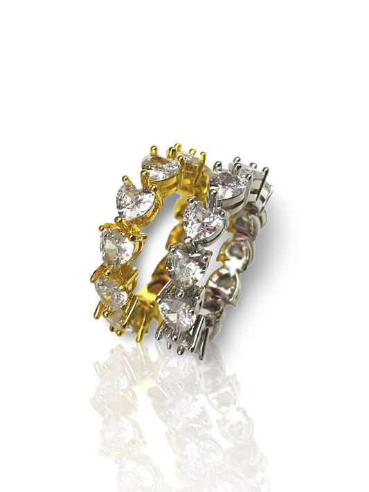 Diamond Heart Ring