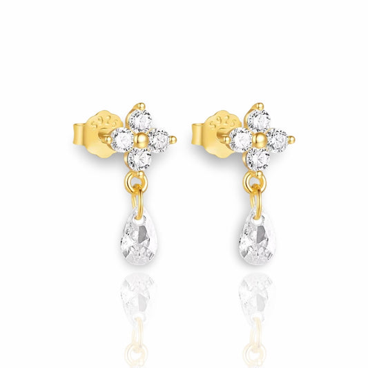 Flora Glow Earrings | 925 Sterling Silver