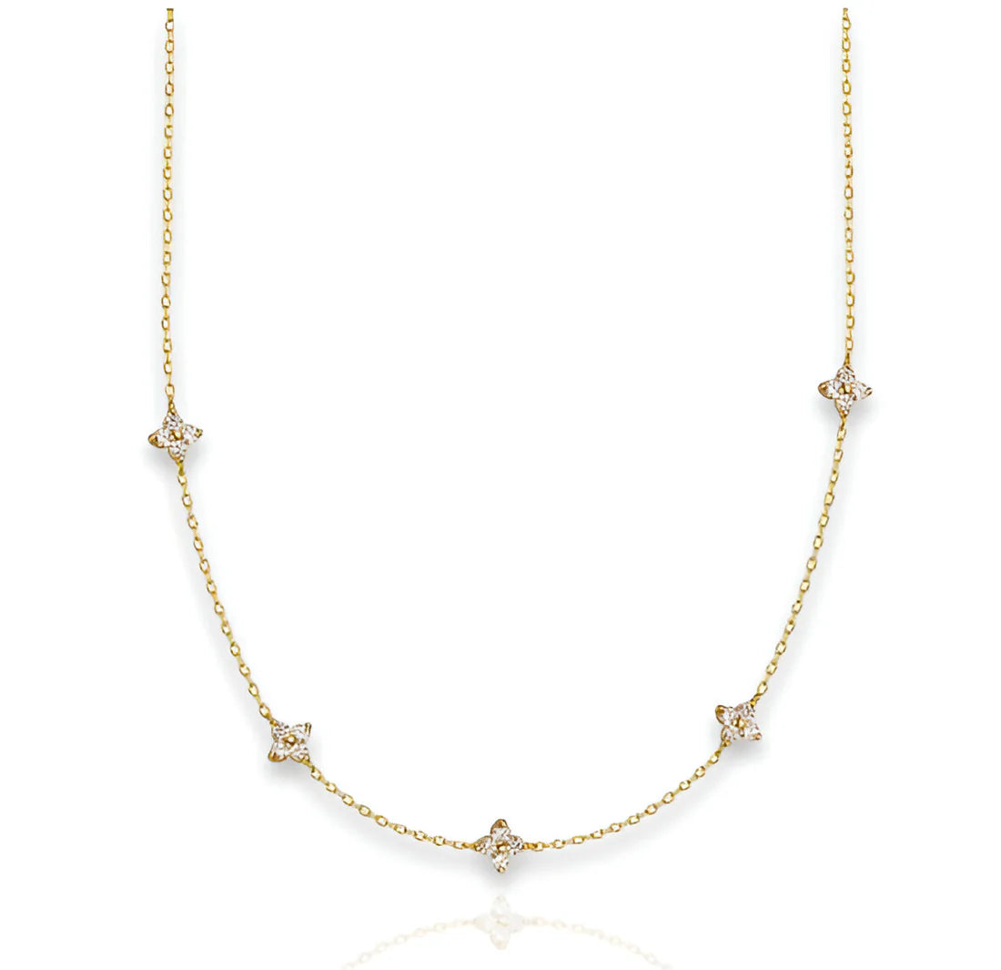 Gold Nova Set | 925 Sterling Silver