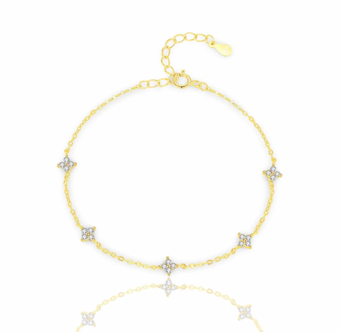 Gouden Nova Set | 925 Sterling Zilver