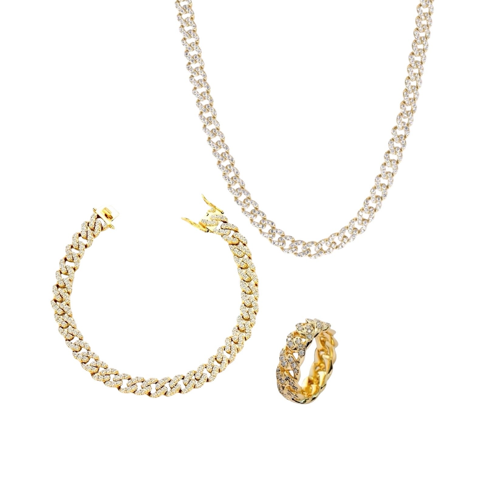 Gouden Cubaanse Glow Set
