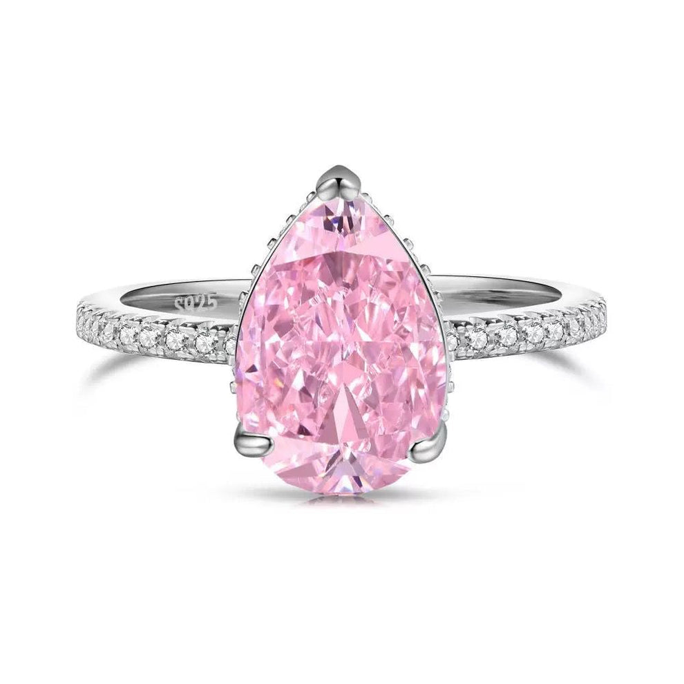 Pink Silver Alara Ring